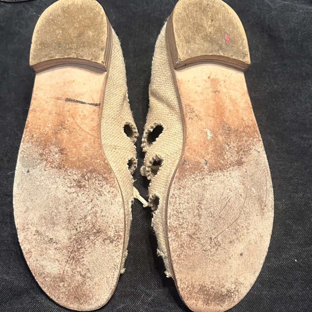 Stuart Weitzman Tan Lace-Up Espadrilles - Picture 2 of 5